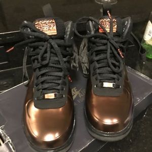 Never worn air Force 1 foamposite BHM
